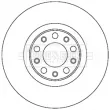 Jeu de 2 disques de frein avant BORG & BECK BBD5271 - Visuel 2