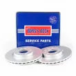 Jeu de 2 disques de frein arrière BORG & BECK BBD5272 - Visuel 1