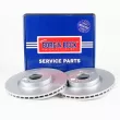 Jeu de 2 disques de frein avant BORG & BECK BBD5305 - Visuel 1