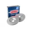 Jeu de 2 disques de frein avant BORG & BECK BBD5314 - Visuel 1