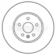 Jeu de 2 disques de frein avant BORG & BECK BBD5314 - Visuel 2
