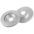 Jeu de 2 disques de frein avant BORG & BECK BBD5328 - Visuel 3