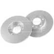 Jeu de 2 disques de frein arrière BORG & BECK BBD5350 - Visuel 3