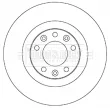 Jeu de 2 disques de frein arrière BORG & BECK BBD5356 - Visuel 2