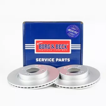 Jeu de 2 disques de frein avant BORG & BECK BBD5359