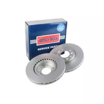 Jeu de 2 disques de frein avant BORG & BECK BBD5360
