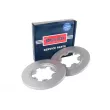 Jeu de 2 disques de frein arrière BORG & BECK BBD5386 - Visuel 1