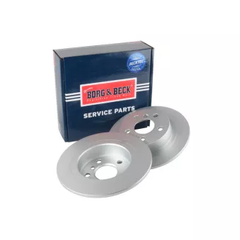 Jeu de 2 disques de frein arrière BORG & BECK BBD5390