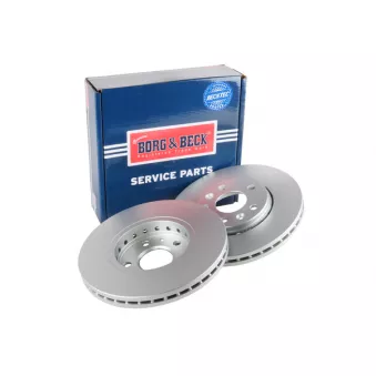 Jeu de 2 disques de frein avant BORG & BECK BBD5391