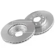 Jeu de 2 disques de frein avant BORG & BECK BBD5393 - Visuel 2