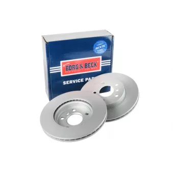 Jeu de 2 disques de frein avant BORG & BECK BBD5425