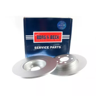 Jeu de 2 disques de frein arrière BORG & BECK BBD5434