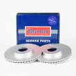 Jeu de 2 disques de frein avant BORG & BECK BBD5439 - Visuel 1