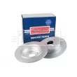Jeu de 2 disques de frein arrière BORG & BECK BBD5440 - Visuel 1