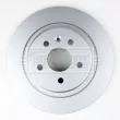 Jeu de 2 disques de frein arrière BORG & BECK BBD5457 - Visuel 2