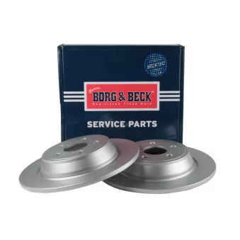 Jeu de 2 disques de frein arrière BORG & BECK BBD5458