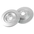 Jeu de 2 disques de frein arrière BORG & BECK BBD5471 - Visuel 3