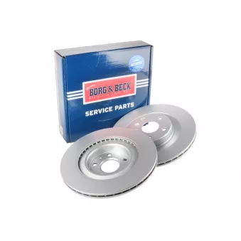 Jeu de 2 disques de frein arrière BORG & BECK BBD5477