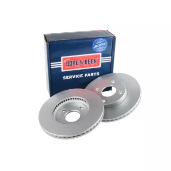 Jeu de 2 disques de frein avant BORG & BECK BBD5503
