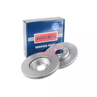 Jeu de 2 disques de frein avant BORG & BECK BBD5532