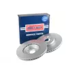 Jeu de 2 disques de frein avant BORG & BECK BBD5533 - Visuel 1