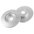 Jeu de 2 disques de frein avant BORG & BECK BBD5533 - Visuel 3