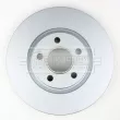 Jeu de 2 disques de frein avant BORG & BECK BBD5639 - Visuel 2