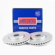Jeu de 2 disques de frein avant BORG & BECK BBD5640 - Visuel 1