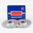 Jeu de 2 disques de frein avant BORG & BECK BBD5659 - Visuel 1