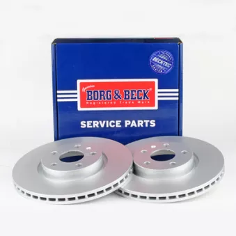 Jeu de 2 disques de frein avant BORG & BECK BBD5659
