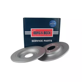 Jeu de 2 disques de frein arrière BORG & BECK BBD5661