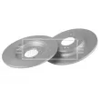Jeu de 2 disques de frein arrière BORG & BECK BBD5661 - Visuel 2