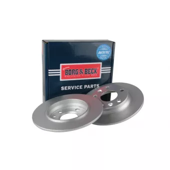 Jeu de 2 disques de frein arrière BORG & BECK BBD5666