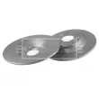 Jeu de 2 disques de frein arrière BORG & BECK BBD5669 - Visuel 2