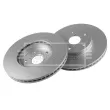 Jeu de 2 disques de frein avant BORG & BECK BBD5670 - Visuel 2