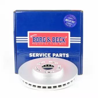 Jeu de 2 disques de frein avant BORG & BECK BBD5707S
