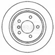 Disque de frein arrière droit BORG & BECK BBD5716S - Visuel 2