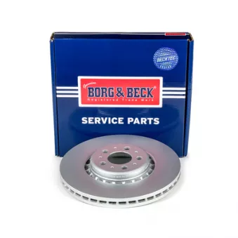Jeu de 2 disques de frein avant BORG & BECK BBD5761S