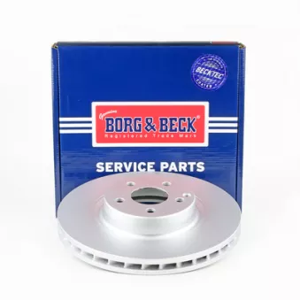 Jeu de 2 disques de frein avant BORG & BECK BBD5765S