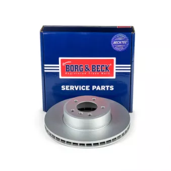 Jeu de 2 disques de frein avant BORG & BECK BBD5766S
