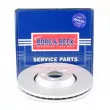 Jeu de 2 disques de frein avant BORG & BECK BBD5774S - Visuel 3