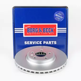 Jeu de 2 disques de frein avant BORG & BECK BBD5819S