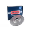 Jeu de 2 disques de frein avant BORG & BECK BBD5821S - Visuel 1