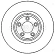 Jeu de 2 disques de frein avant BORG & BECK BBD5821S - Visuel 2