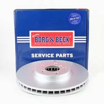 Jeu de 2 disques de frein avant BORG & BECK BBD5824S