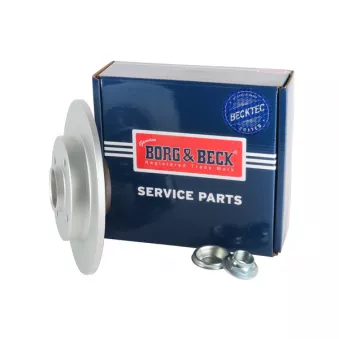 Jeu de 2 disques de frein arrière BORG & BECK BBD5841S