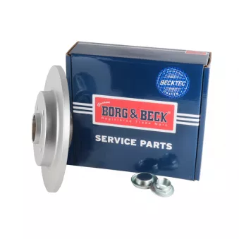 Jeu de 2 disques de frein arrière BORG & BECK BBD5842S