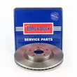 Jeu de 2 disques de frein avant BORG & BECK BBD5843S - Visuel 1
