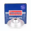 Jeu de 2 disques de frein arrière BORG & BECK BBD5878S - Visuel 3