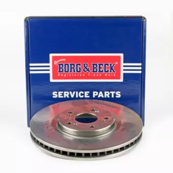 Jeu de 2 disques de frein avant BORG & BECK BBD5892S